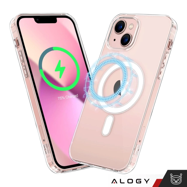 Alogy Ultra Slim Mag Case for iPhone 12/Pro Qi Chargers Transparent