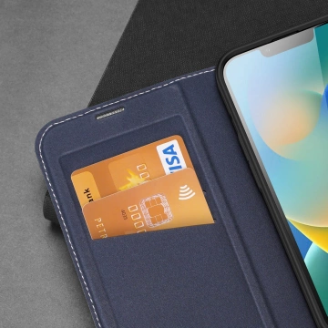 Чохол Dux Ducis Skin X2 для iPhone 14 Plus з магнітним клапаном синій