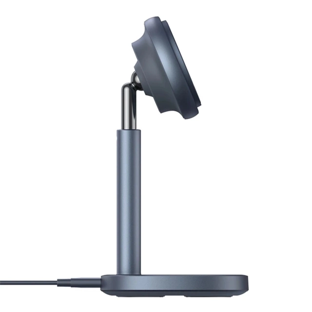 Indukční nabíječka Baseus Orbit 2 Pro MagSafe Qi2 20W 2v1 s chlazením, šedá