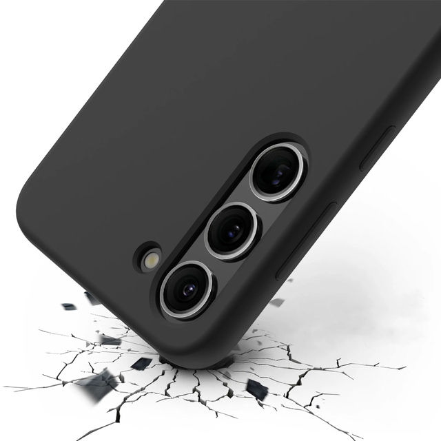 Etui telefónu Samsung Galaxy S23 5G - 3mk matné puzdro čierne