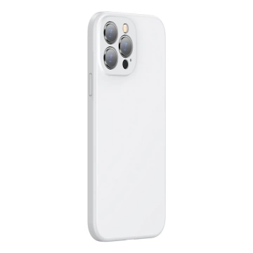 Baseus Liquid Gel Case Silicone Cover for iPhone 13 Pro Max white (ARYT000502)