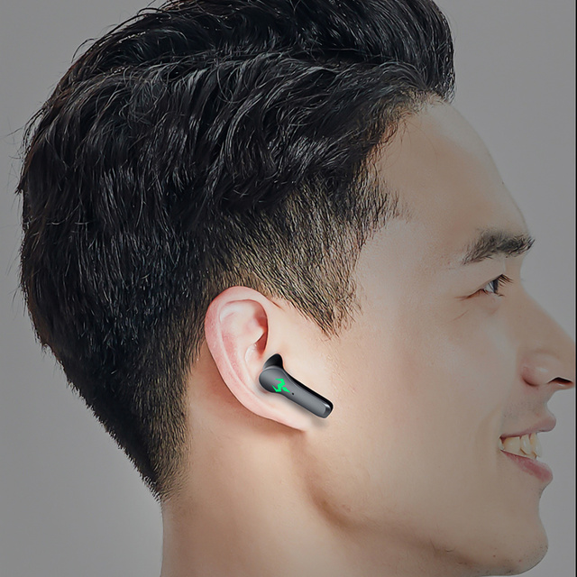 Alogy TWS 9D EarPhones Bluetooth 5.2 Kabellose Kopfhörer mit Dockingstation und Mikrofon PowerBank für Gamer Schwarz