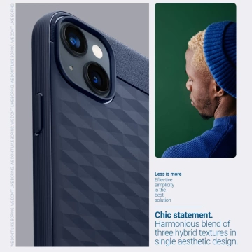 Etui Caseology Parallax Mag MagSafe für Apple iPhone 14 Plus Midnight Blue