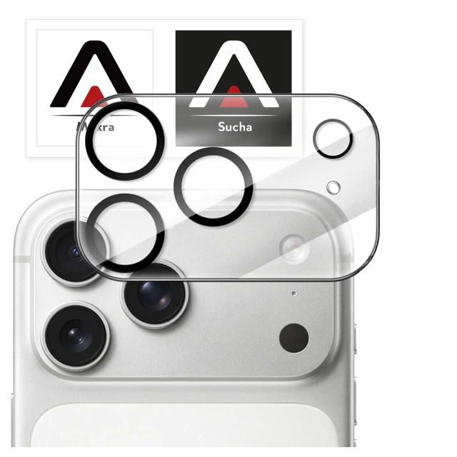 2x Скло для об’єктива камери для Apple iPhone 16 Pro / 16 Pro Max Alogy Lens Protector Pro Transparent