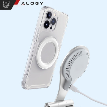 Universal magnetic plate Ring Holder for MagSafe Magnetic Ring White