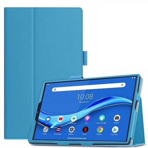 Alogický kryt stojana pre Lenovo M10 Gen.2 TB-X306 modrý
