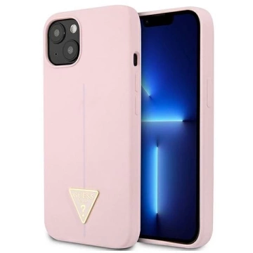 Guess GUHCP13SSLTGU iPhone 13 mini 5,4" fioletowy/фіолетовий твердий чохол Silicone Triangle