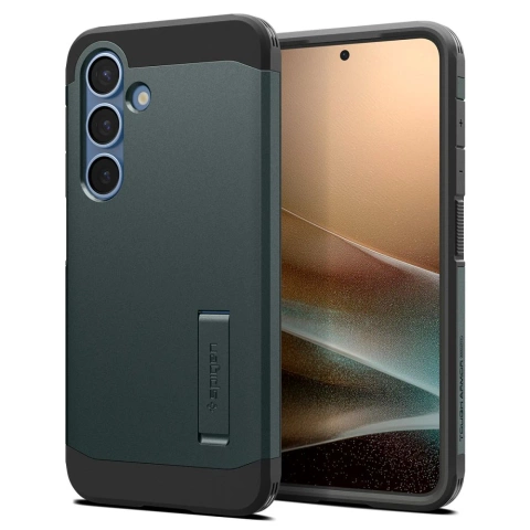 Чохол для Samsung Galaxy S25 Plus Abyss Green Spigen Tough Armor Mag MagSafe