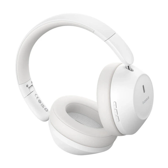 Baseus Bass 30 Max Wireless Headphones White