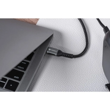 Kabel USB-C do USB-C Forcell 100W 5A QC 4.0 PD Nylon 3m Laptop
