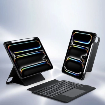 Захисний чохол з Bluetooth-клавіатурою для iPad Pro 11 (2024) DUX DUCIS DK Чорний