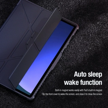 Шкіряний чохол Nillkin Bumper Leather Case Pro для Samsung Galaxy Tab S9 - чорний