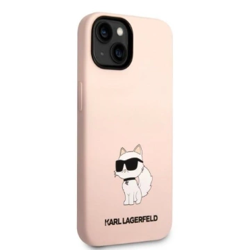 Etui Karl Lagerfeld KLHCP14MSNCHBCP pro iPhone 14 Plus 6,7" pevný obal silikonová chupette