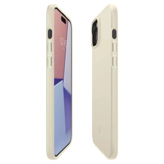 Spigen Thin Fit case for Apple iPhone 15 Plus - beige