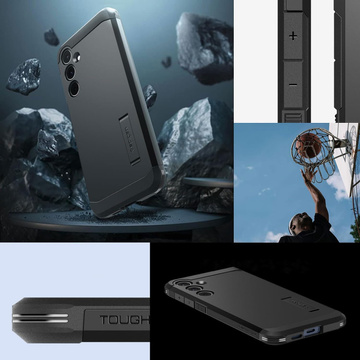 Etui Spigen Tough Armor für Samsung Galaxy A55 5G Schwarz