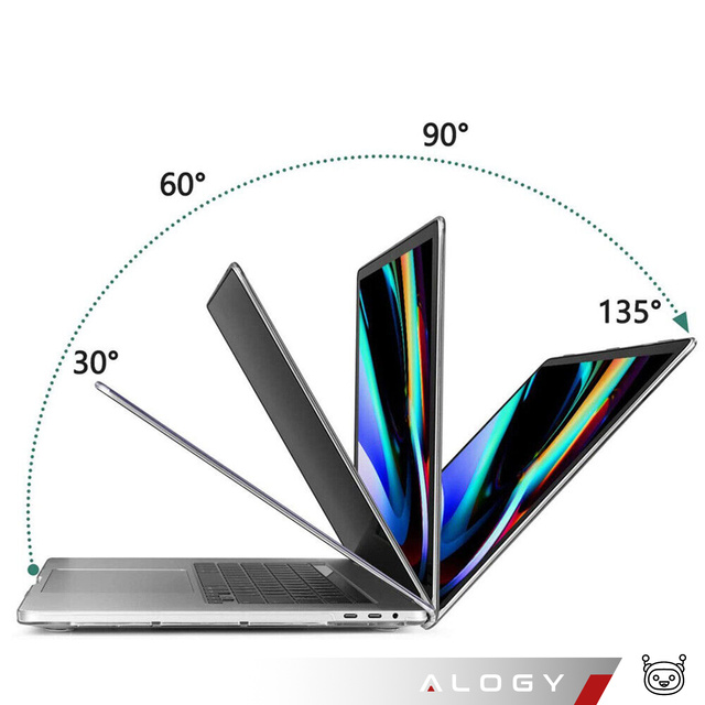 Alogy Hard Case for Apple MacBook Air 13 M1 2021 Transparent