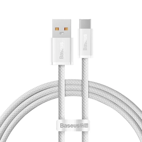 Baseus Dynamic Series USB to USB-C cable, 100W, 1m (white)