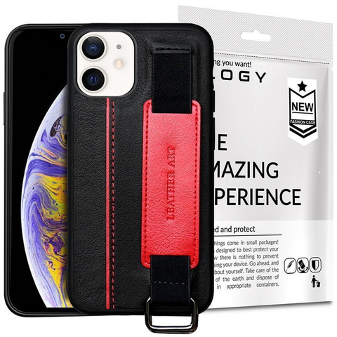 Kožené pouzdro Alogy pro Apple iPhone 12 Mini 5.4 Black