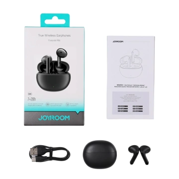 Бездротові навушники-вкладиші Joyroom Funpods JR-FB2 чорного кольору