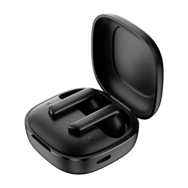 Slúchadlá TWS QCY HT05 s ANC a ENC, Bluetooth 5.2 (čierne)