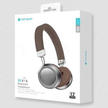 ROCK SPACE S9 Wireless HiFi On-Ear Headphones Red