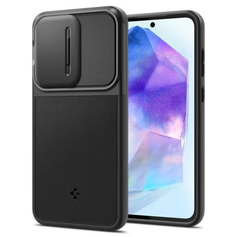 Etui Spigen Optik Armor для Samsung Galaxy A55 5G Black