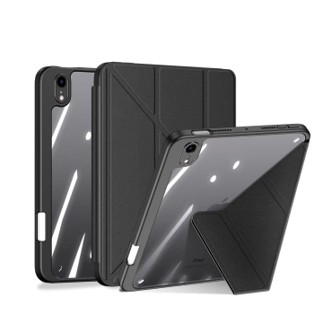 Dux Ducis Magi pouzdro pro iPad mini 2021 chytrý kryt se stojánkem a úložištěm pro Apple Pencil černý