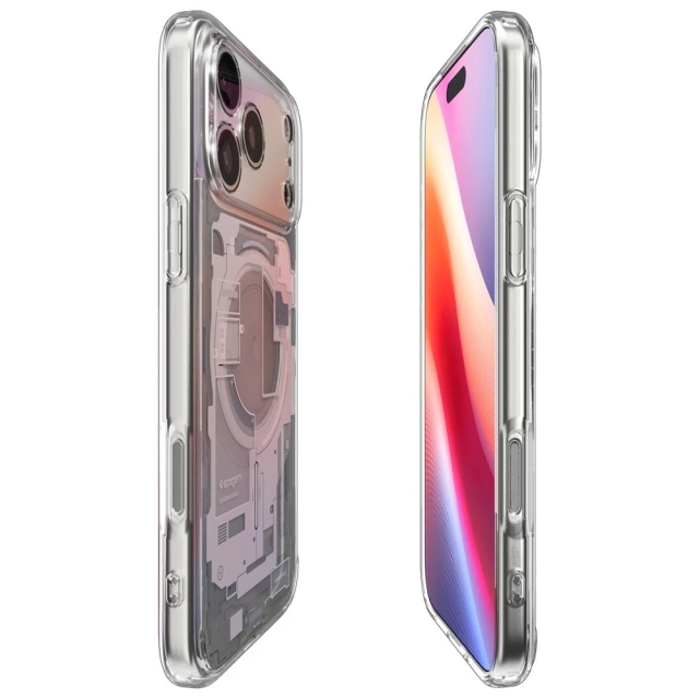 Etui Ochronne do iPhone 17 Pro Spigen Ultra Hybrid Mag MagSafe Zero One Biały
