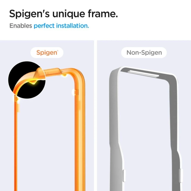 Tvrzené sklo Spigen Alm Glas.tR po 2 kusech pro Samsung Galaxy A35 5G Clear
