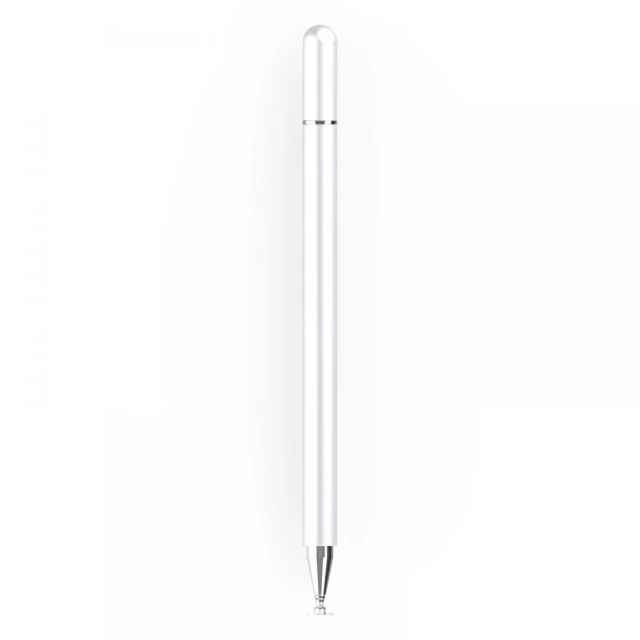 Charm stylus pen white/silver