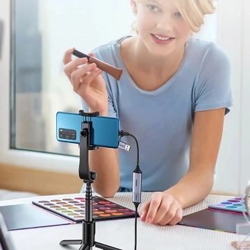 Adaptér Ugreen CM489 HDMI na USB-A/USB-C, 1080p 30Hz, šedý