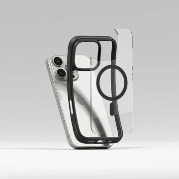 Etui Ringke Fusion Bold Magnetic Magnetic для iPhone 16 Pro Black