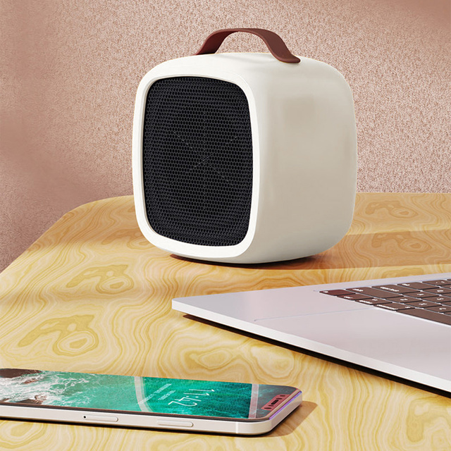 Електричний обігрівач Farelka тепловентилятор міні 500W обігрівач настільний обігрівач для Alogy білий