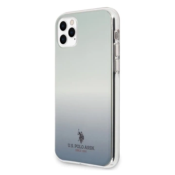 US Polo Gradient Pattern Collection iPhone 11 Pro modro/modré puzdro na telefón