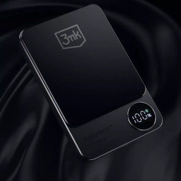 Powerbanka 10000 mAh MagSafe QI USB-C Lightning - 3mk MagSynergy