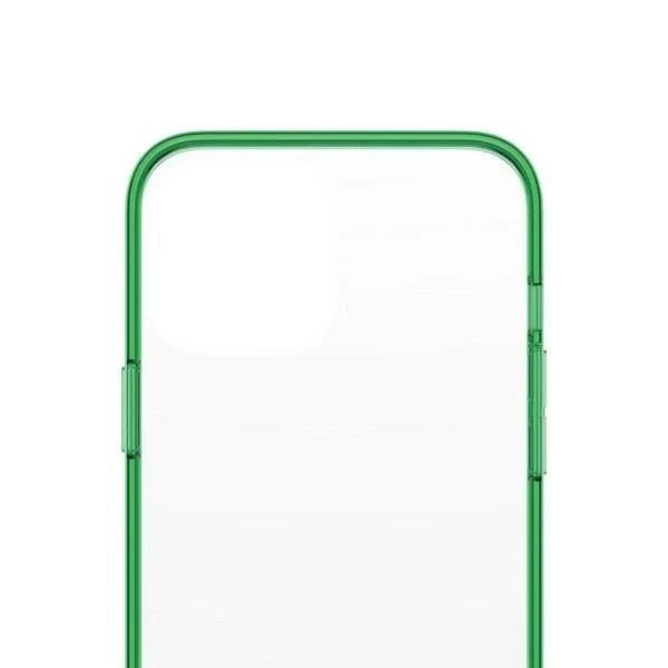 Pouzdro na iPhone 13 Pro Max PanzerGlass ClearCaseColor Antibacterial Lime