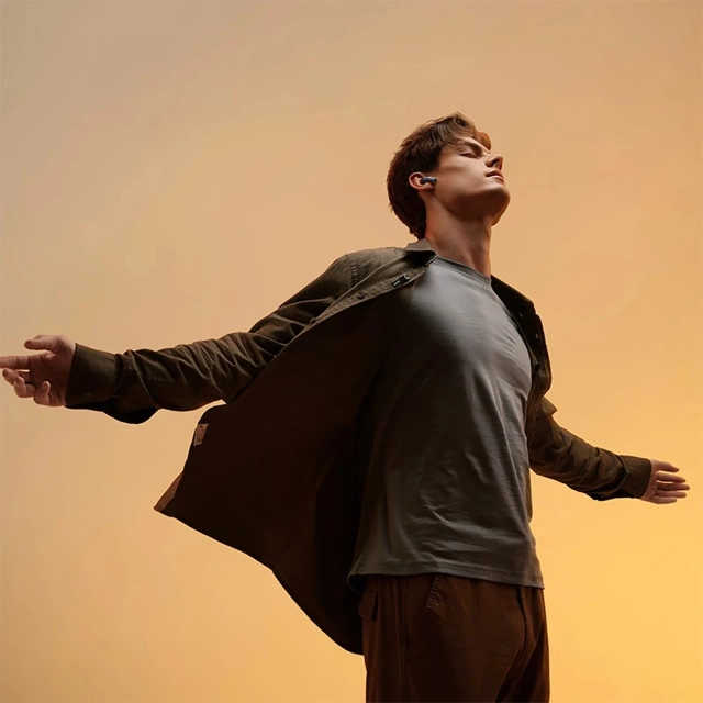 Słuchawki Baseus Bowie M2s Ultra TWS z ekranem LCD – czarne