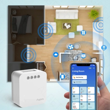 Aqara Relay Switch T1 EU Без нейтралі