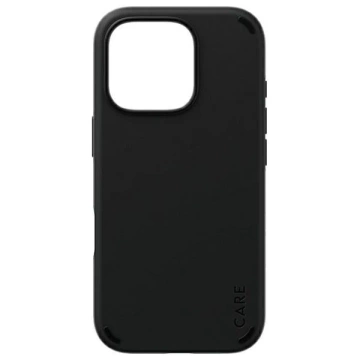 Pouzdro na iPhone 16 Pro CARE od PanzerGlass Double Defense, černé