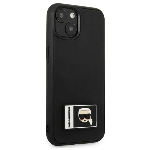 Etui Karl Lagerfeld KLHCP13M3DKPK do iPhone 13 6,1" hardcase Ikonik Patch