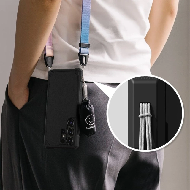 Puzdro na Samsung Galaxy S25 Ultra čierne Ringke Rugged Gear