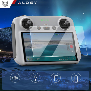 2x Tempered Glass pro DJI RC / DJI RC 2 - DJI Mini 4 Pro / Air 3 pro Drone Screen Alogy Screen Protector PRO