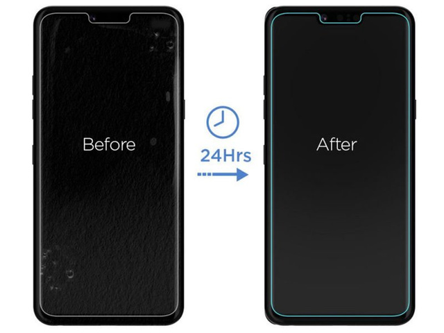 2x Folia ochronna Sigen Neo Flex HD für LG G8 ThinQ Case Friendly