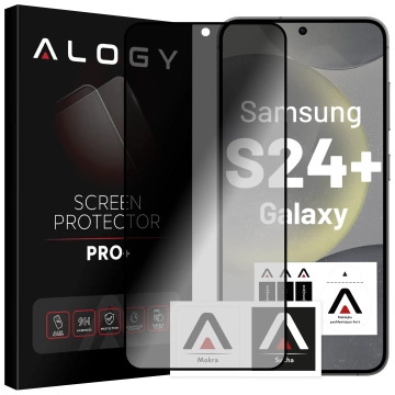 Захисне скло Alogy Privacy Glass для матового екрану Samsung Galaxy S24 Plus