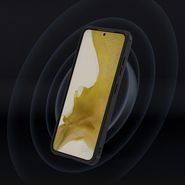 Etui Nillkin Textured S Case etui do Samsung Galaxy S23+ pancerny pokrowiec z osłoną na aparat czarne