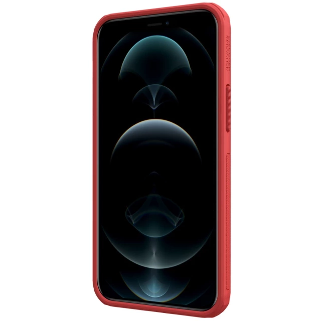 Nillkin Super Frosted Shield Pro strapazierfähige Hülle für iPhone 13 mini rot