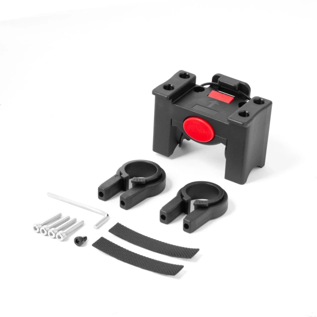 Wozinsky taška na riadidlá na bicykel taška cez rameno čierna (WBHBB-01)