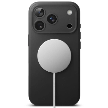 Etui do iPhone 17 Pro Ringke Silicone Magnetic MagSafe Czarne