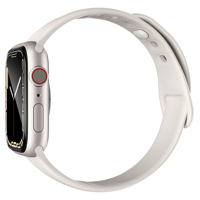 2x Hybridné flexibilné sklo Spigen Proflex Ez Fit pre Apple Watch 7 45 mm