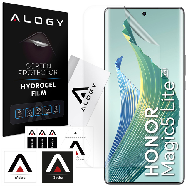 Гідрогелева плівка для Honor Magic 5 Lite 5G Phone Protector Screen Protector Alogy Hydrogel Film